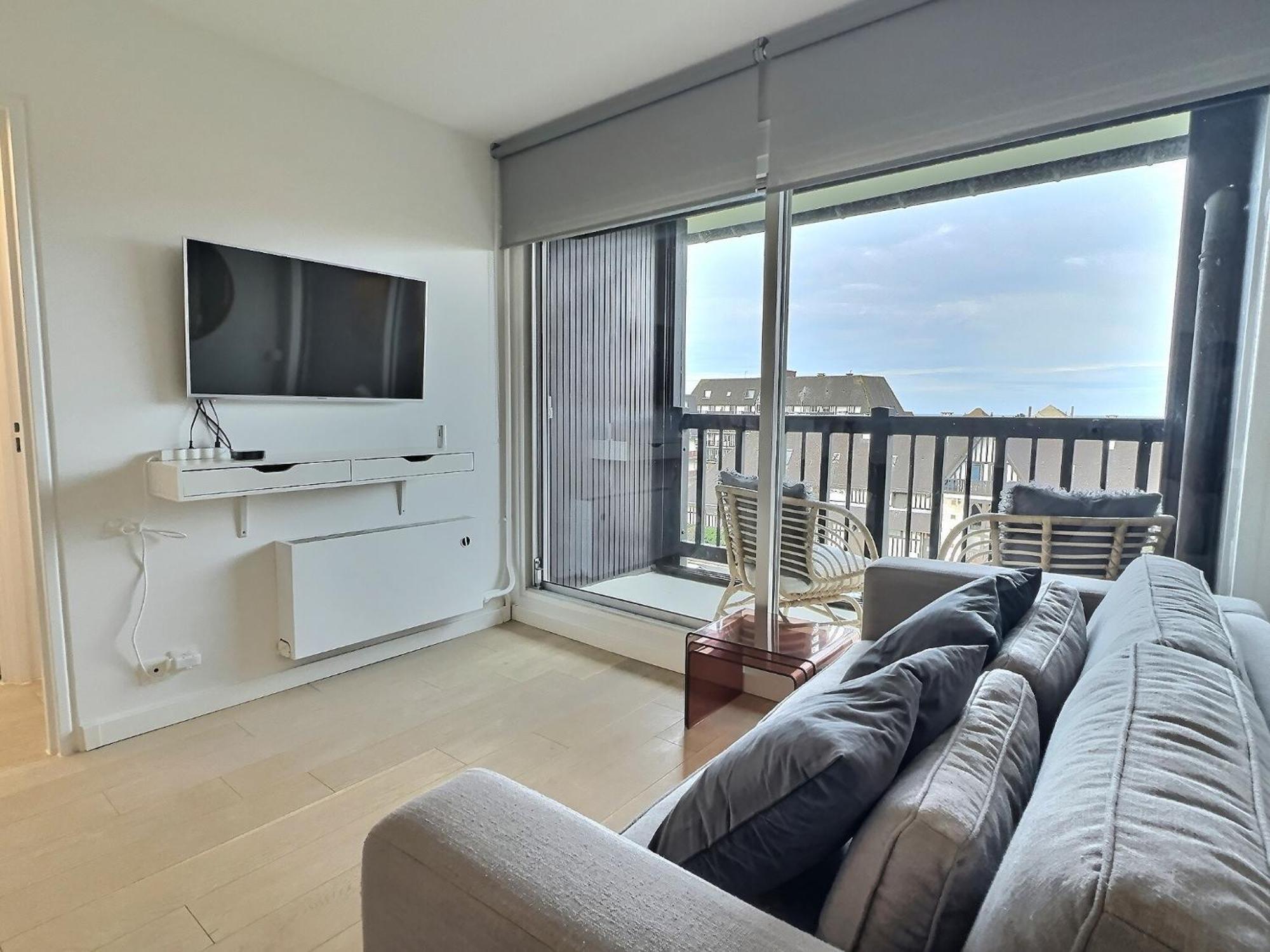 Apartmán Moderne T2, Bord De Mer, Parking & Wifi Gratuit Villers-sur-Mer Exteriér fotografie